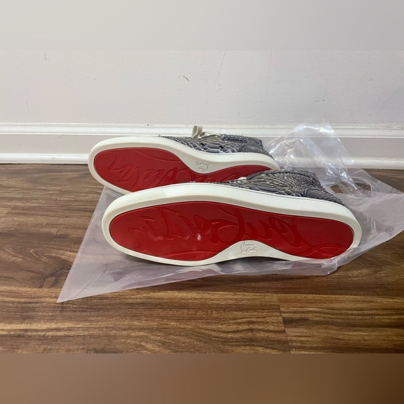 Blue snakeskin Christian Louboutins size 45 EU - Picture 2 of 8